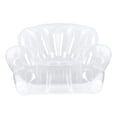 thumbnail image 4 of Funda transparente para puf de peluche, almacenamiento de juguetes de peluche de PVC, puf de almacenamiento para peluches. M, 4 of 8