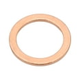 thumbnail image 1 of Uxcell M18x24x1.5mm Flat Washers, 25PCS Copper Automotive Drain Plug Gaskets, Purple, 1 of 7
