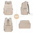 thumbnail image 4 of DAKIMOE School Backpack for College High Middle School Fashion Student Bag Teen Bookbag Laptop Backpack Women Travel Daypacks, 4 of 7