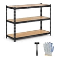 thumbnail image 1 of Ourlova Heavy Duty Garage Shelving Units 3 Tier Adjustable Storage Shelves Metal Utility Storage Rack, 1 of 8
