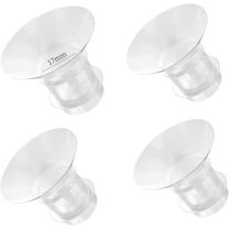 Flange Inserts 17mm for Medela,Spectra 24mm Shields/Flanges,Compatible with Momcozy S12 Pro/S9 Pro/S9/S12 Wearable Breast Pump,Reduce 24mm Nipple Tunnel Down to 17mm,4PCS
