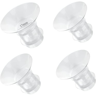 Flange Inserts 17mm for Medela,Spectra 24mm Shields/Flanges,Compatible with Momcozy S12 Pro/S9 Pro/S9/S12 Wearable Breast Pump,Reduce 24mm Nipple Tunnel Down to 17mm,4PCS