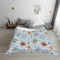 thumbnail image 6 of KLL Sea Turtle Print Fleece Throw Blanket, Horizontal Fleece Bedding Cute Soft Blankets Comfy Fleece Flannel Plush Home Decor for Couch & Bed -50"x40", 6 of 9