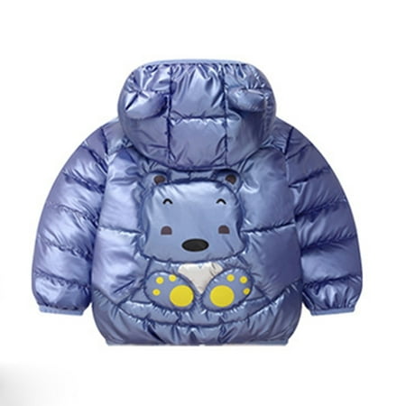 

LEEy-world Boys Winter Coats Infant Hooded Outerwear Jumpsuit Coat Rabbit Ear Thick Boys Romper Jacket Baby Girls Winter Boys Coat&jacket BU1