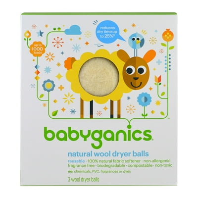 Babyganics natural wool dryer balls discount