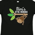 thumbnail image 4 of Inktastic Mimi Little Monkey Grandchild Boys or Girls Toddler T-Shirt, 4 of 5