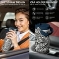 thumbnail image 4 of Camouflage 30oz Handheld Travel Tumbler with Handle – Double Wall Stainless Steel Insulated Cup, Flip Straw Lid, Leak-Proof & BPA-Free for Hot and Cold Drinks – Durable Coffee & Juice Mug Black, 4 of 6