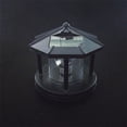 thumbnail image 1 of Solar Powered Lighthouse Rotating Outdoor Waterproof LED Solar Light Beacon Tower Decorative Lamp For Garden Lawn Patio, 1 of 7