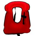 thumbnail image 2 of Flmtop Children Kids Float Inflatable Swimming Life Vest Water Safety Rescue Jacket, 2 of 9