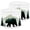 Color 3, variant on Linen Drum Lamp Shades Rustic Log Cabins Serene Forest Landscape Majestic 13" x 13" x 10" Lampshade for Table Lamps Floor Lamps Lamp Shade Replacement Easy Assembly Required