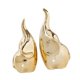thumbnail image 5 of 2 figuras de elefante de cerámica para decoración de escritorio, ideal como regalo para TV. dorado, 5 of 9