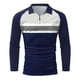 thumbnail image 4 of Tops para hombre Camisas Blusas Elegante Casual Camisas de manga larga Camisa con cuello Impreso Cremallera Cuello vuelto Odeerbi ODB-5, 4 of 5