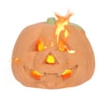 thumbnail image 1 of Halloween Pumpkin Fireplace Party Prop Scary Decoration For Home Desktop Ornament, 1 of 6