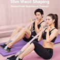thumbnail image 4 of Wosthever Banda elástica de fitness Ejercicio Tensión Banda de tensión Accesorios Elasticidad Resistencia a la tracción Fácil para mujeres Uniforme atlético rosa, 4 of 6