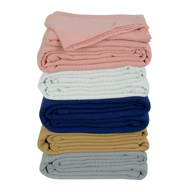 Better Homes & Gardens 100 Cotton Waffle Weave Full/Queen Blanket in