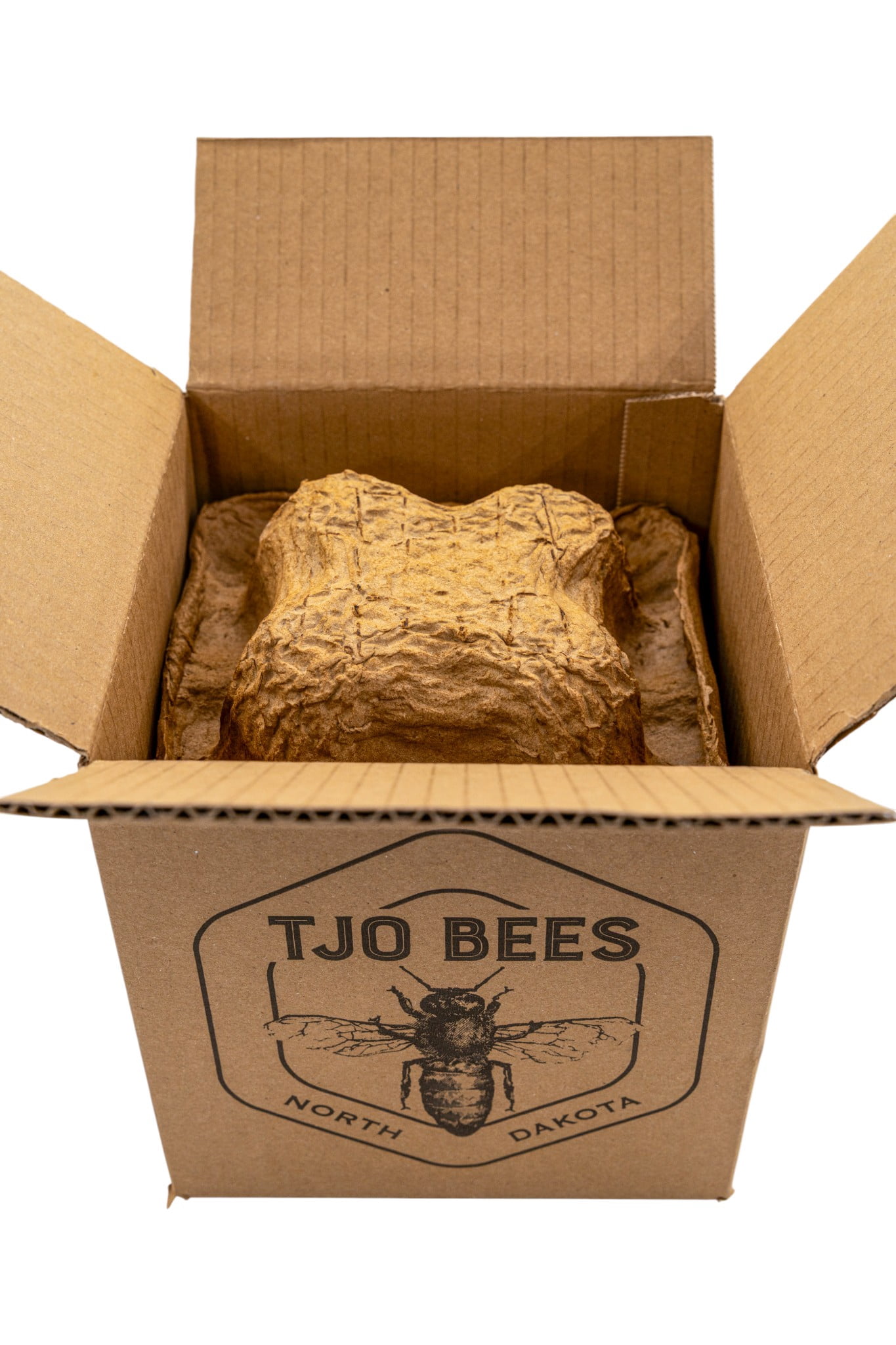 TJO Bees Raw and Unfiltered Honey - 80 oz (5 lb) Jar