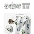 thumbnail image 5 of Flower Leaf Gradient Butterfly Kitchen Curtains Balcony Adjustable Roman Blinds Small Short Curtain for Living Room, 5 of 6