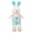 Blue Stripe Bunny, variant on Baby Starters 11 inch Plush Angel Baby Doll