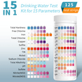 thumbnail image 7 of EASYTEST 20 in 1 Drinking Water Test Kit - Well Water Testing Kit - Water Test Strip for House Water for pH, Hardness, Chlorine, Lead, Iron, Bacteria & More, 7 of 7