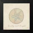 thumbnail image 2 of Adams, Emily 20x20 Black Modern Framed Museum Art Print Titled - Beach Treasures IV Christmas, 2 of 5