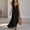 Black, variant on Backless Cami Dress for Women Loose House Dress Sleeveless, Spaghetti Straps, Open Back, Beach, Maxi Lounge Dress, Long Flowy Dresses Light Blue XL(XL)