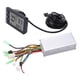 thumbnail image 5 of Uadme Controlador de Bicicleta eléctrica, 36/48V 500/750W Kit de Controlador sin escobillas para Scooter de Bicicleta eléctrica con medidor de Pantalla LCD 866 Tubo 22A9, operación Simple, 5 of 5