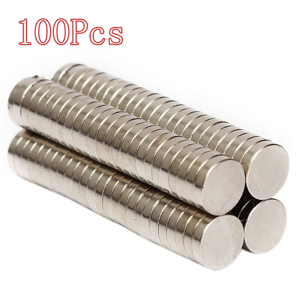 Lot 100 50 N50 1/4 "x 1/5" Mini Magnets Powerful Cylinder Neodymium Magnet 