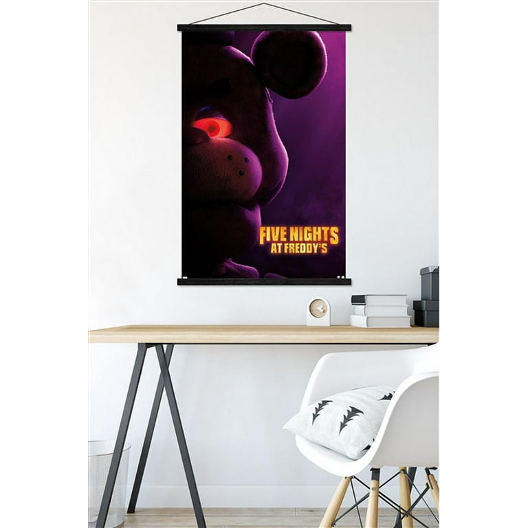 Five Nights At Freddy's 1 Film Metal Japan Anime Ideal for Pub Barn Bar  Office Man Cave Home Bedroom Dining Room Kitchen Gift - Tin Plates Metal  Poster Gift 200mm x 300mm 