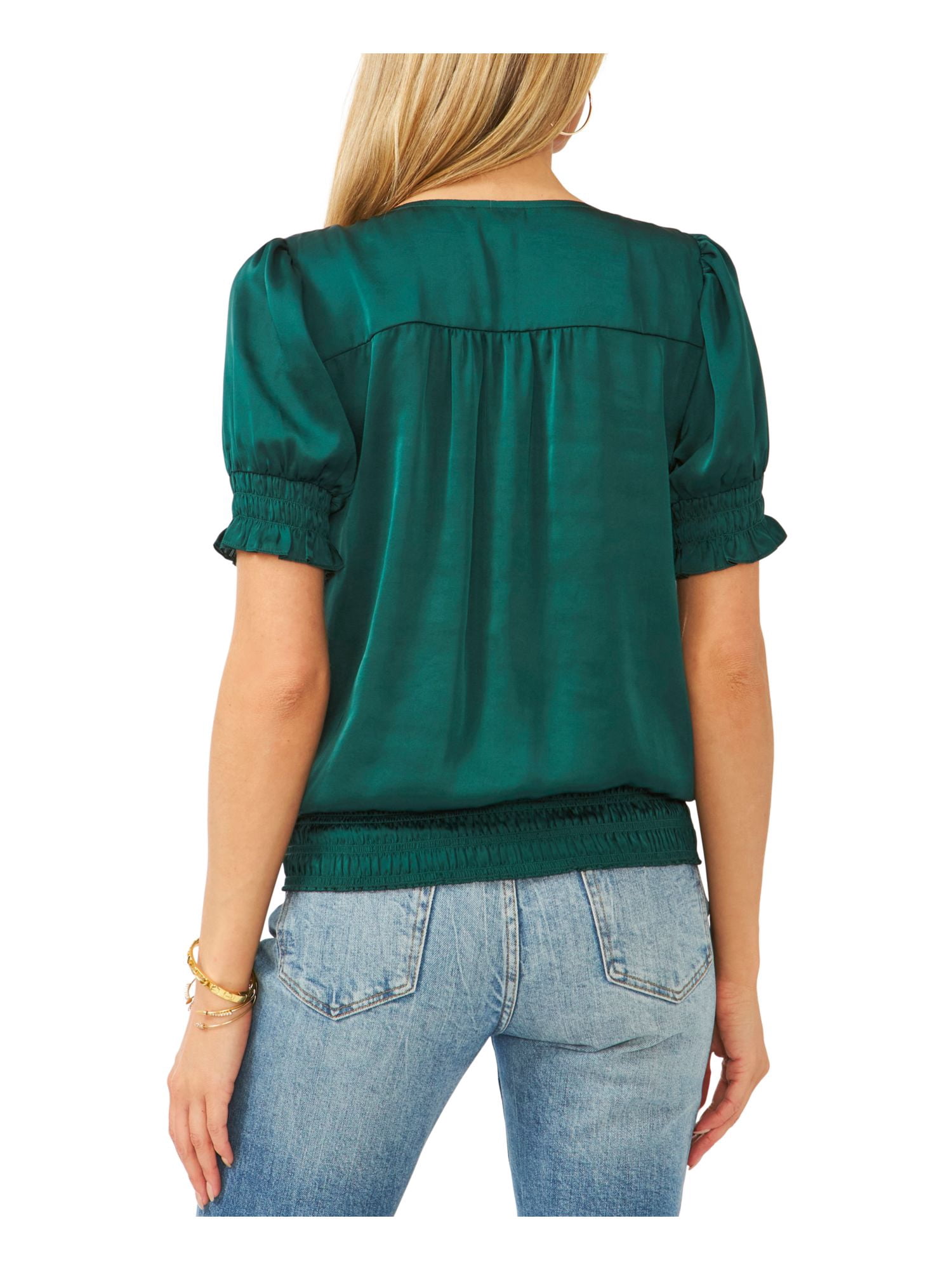 vince camuto short sleeve blouse