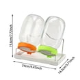 thumbnail image 3 of Sprouting Jar Complete Glass Sprout Growing with Lid Drain Stand Light Blocking Sleeve and Tray for Broccoli Sprout, 3 of 9