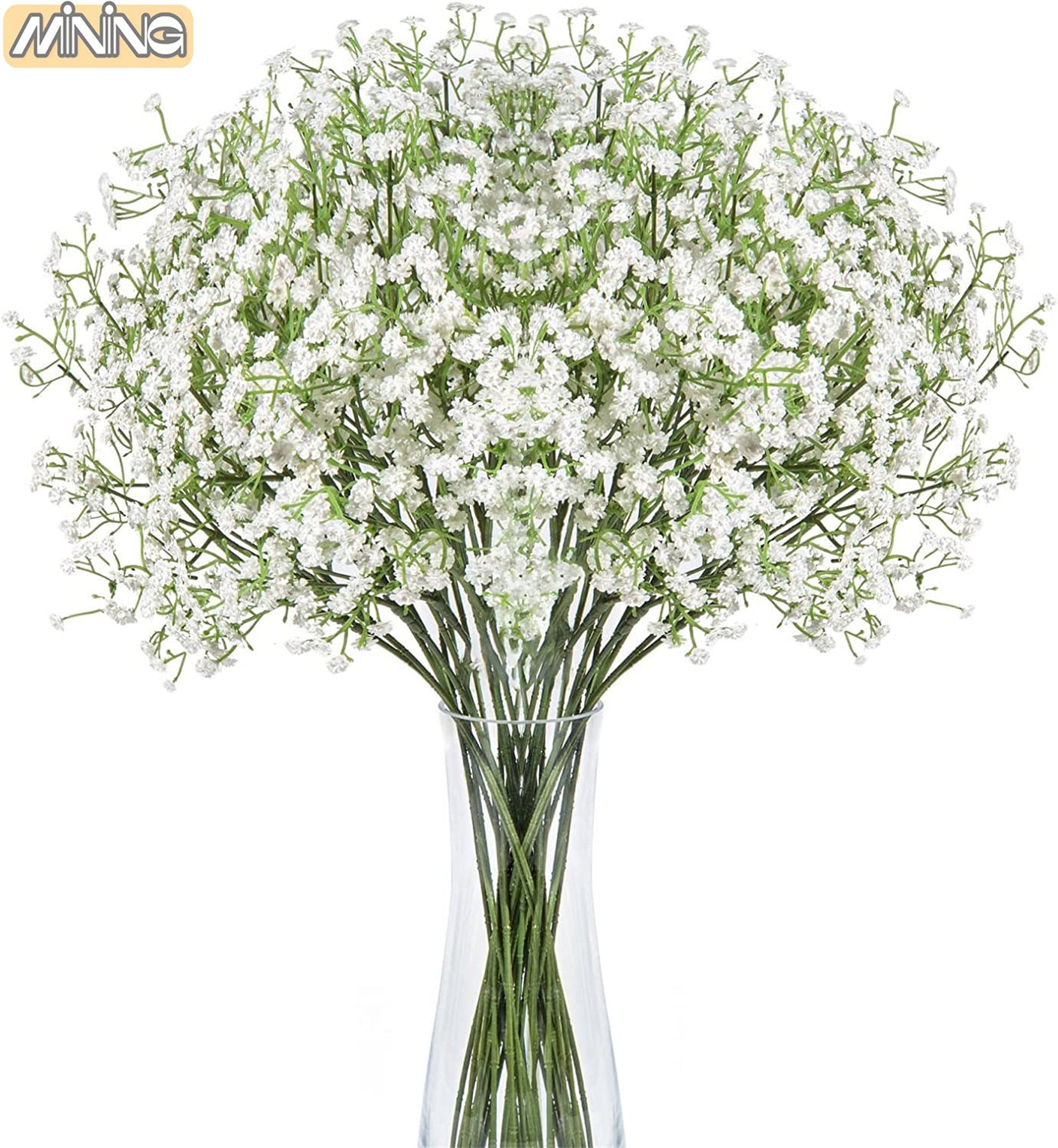 10 fake baby breathing flowers artificial flowers bulk home wedding