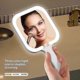 thumbnail image 5 of 808 Handheld Led Makeup Mirror With 3 Color Lighting Touch Control Rechargeable Vanity Mirror - Roun, 5 of 5