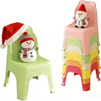 Wanan 6Pcs Stackable School Chairs, Kids Plastic Classroom Chairs for Toddlers, Colorful Chairs for Classroom, Kids Room