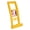 Yellow, variant on Labor Saving Plastic Panel Carriers Ergonomic Curved Handle Plasterboard Carriers For Easy Materials Transport On Job Sites