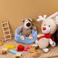 thumbnail image 6 of Doll Car Seat, Handmade Bean Bag Chair for 15-17cm Doll, Anti-Slip Bottom, Cute Doll Accessories for Display, Fans&Collectors Gifts, Durable Corduroy Fabric, 6 of 7