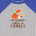 thumbnail image 4 of Inktastic October Favorite Color is Fall Girls Baby Bodysuit, 4 of 5