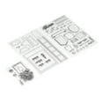 thumbnail image 3 of Card Making Stamps3pcs Clear Stamps DIY Embossing Stamp Scrapbooking Stamps Industry-Leading Standards, 3 of 8