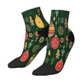 thumbnail image 2 of Bingfone Christmas Design Patterned Men'S Women'S Casual Cotton Socks, 2 of 9
