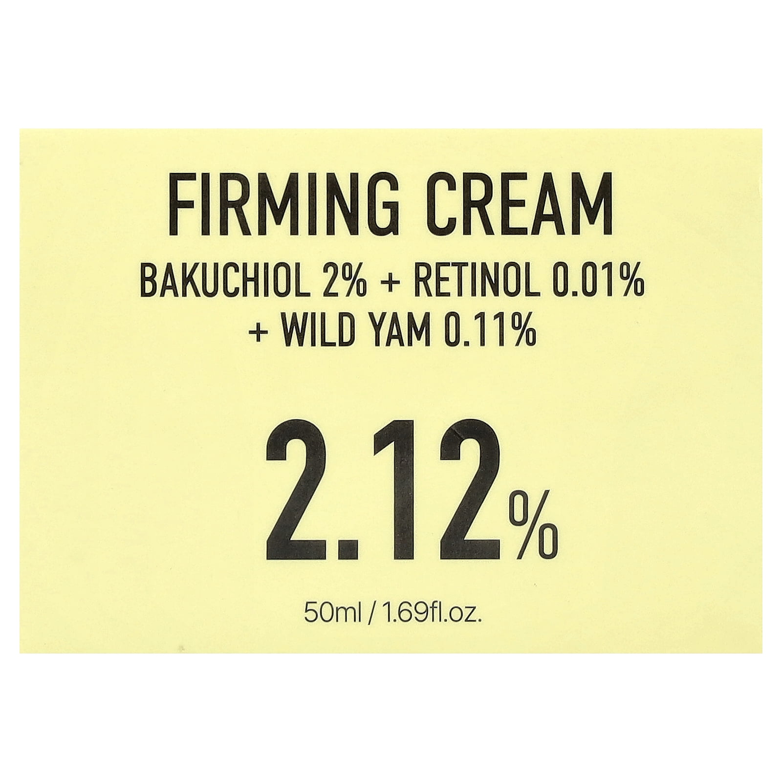 Parnell Bakuchiol Retinol Wild Yam 2.12 Firming Cream, 1.69 fl oz (50 ml)
