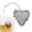 Silver, variant on 304 Stainless Steel Heart Shaped Tea Strainers for Loose Tea Infuser, Heart Shaped tea infuser stainless steel, Extra-Fine Mesh Tea Ball, Tea Holder Loose Leaf Tea Steeper, Tea Diffuser (1PCS)