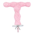 thumbnail image 2 of Percha para loros, juguete, soporte para loros, regalo, ejercicio portátil, juguete para jaula de pájaros, escalada Rosa, 2 of 9