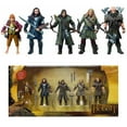 thumbnail image 2 of Hobbit Hero Pack: Bilbo Thorin Dwalin Kili & Fili Action Figure Collector Set Journey The Bridge Direct BRD-16061-C, 2 of 2
