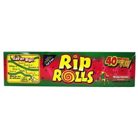 Rip Rolls Watermelon Count 24 - Sugar Candy / Grab Varieties & Flavors
