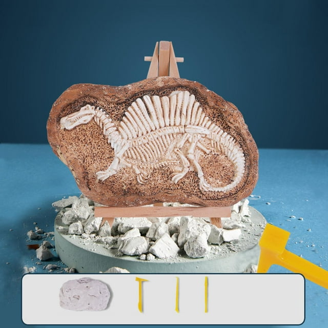 educativo de excavación de dinosaurios, juguetes educativos, ciencia de naturaleza, actividades de bricoje, juguete de minería para , - Spinosaurus espinosaurio CUTICAT Kits de excavación de dinosaurios