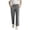 Gray, variant on Girls Cotton Lined Pants Fashion Elastic Waisted Loose Trouser with Drawstring Kids Clothes Girls Size 4-14