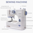 thumbnail image 3 of Sewing Machine for Beginners, Electric Sewing Machine with 16 Stitches, Foot Pedal and Accessories Kit for  DIY Sew Projects,, 3 of 6