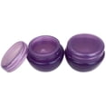 thumbnail image 6 of Beauticom 72 Jars Round Oval Plastic Container Jars with Inner and Lid (Purple), 6 of 6