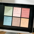 thumbnail image 7 of Sticky Notes, Post It Notes 6 Muted Colors Strong Adhesive Removable Curved Surface No Bleed for Office Home College by Xuniizn, 7 of 7