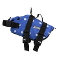 thumbnail image 4 of Seachoice Dog Life Vest, Adjustable Life Jacket For Dogs, w/ Grab Handle, Blue Polka Dot, Size XXS, Up to 6 Lbs., 4 of 7