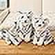 thumbnail image 3 of Simulation small tiger plush toy white 28cm, 3 of 8